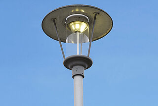 Die Leuchte GBS-L131 können Sie in unserem Straßenbeleuchtungspark in Rheinfelden besichtigen.