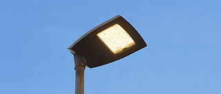 Die Leuchte Luma von Philips können Sie in unserem Straßenbeleuchtungspark in Rheinfelden besichtigen.