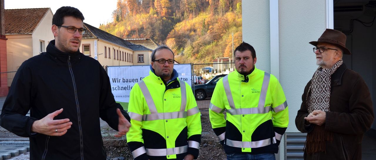 ED Netze errichtet Technikgebäude für Point of Presence in Zell
