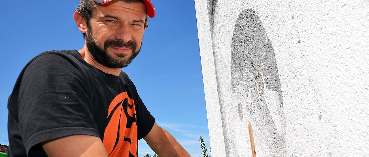 Kunst an der Ortsnetzstation Efringen-Kirchen