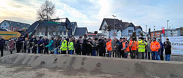 Rund 500.000 Euro für das Nieder- und Mittelspannungsnetz in Kabelburg